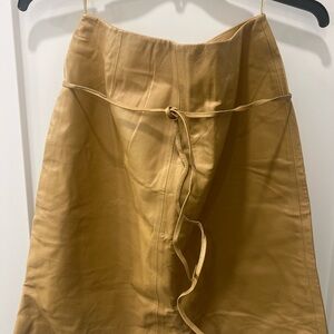 Elegant Tan Women's Skirt